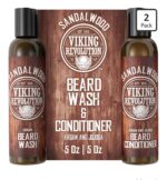 Viking Revolution Sandalwood Beard Wash & Beard Conditioner