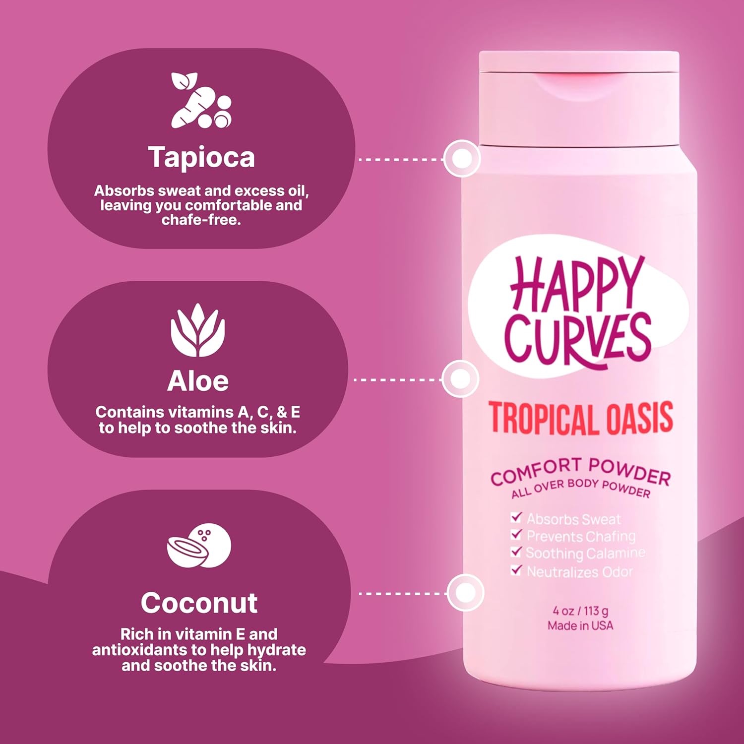img_8524 🌸 Happy Curves Tropical Oasis Comfort Powder 🌸 - Image 1